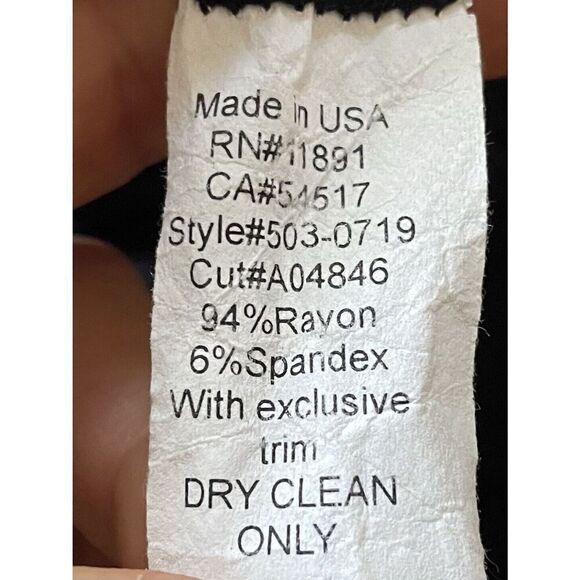 Anthropologie Bailey 44 Rushing Ruffles Dress, Navy Blue, XS Excellent Condition - Picture 6 of 6